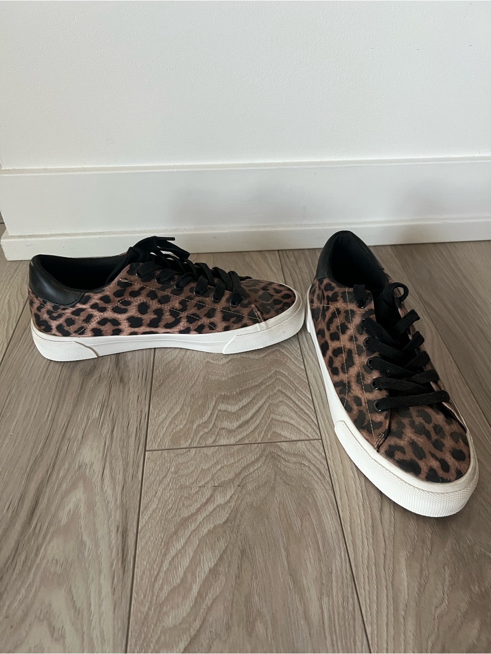 Zara Leopard Print Sneakers – Size 38 - Picture 7 of 12